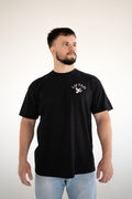 Unisex Black short sleeve T-shirt