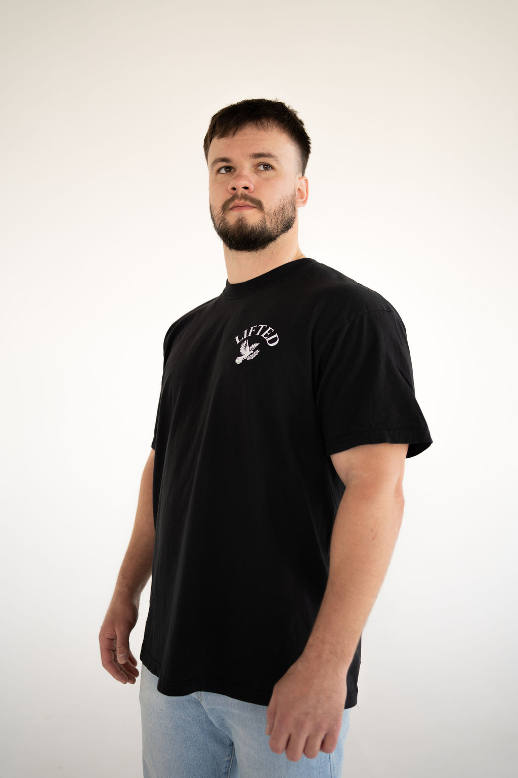 Unisex Black short sleeve T-shirt