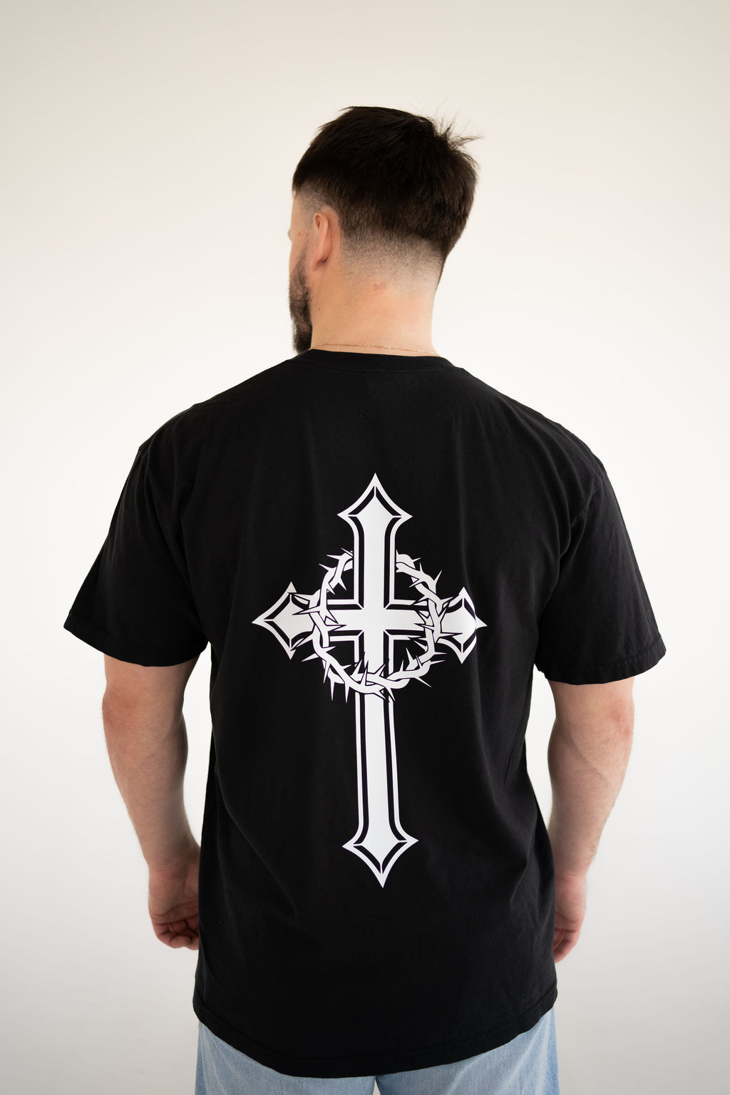Unisex Black short sleeve T-shirt