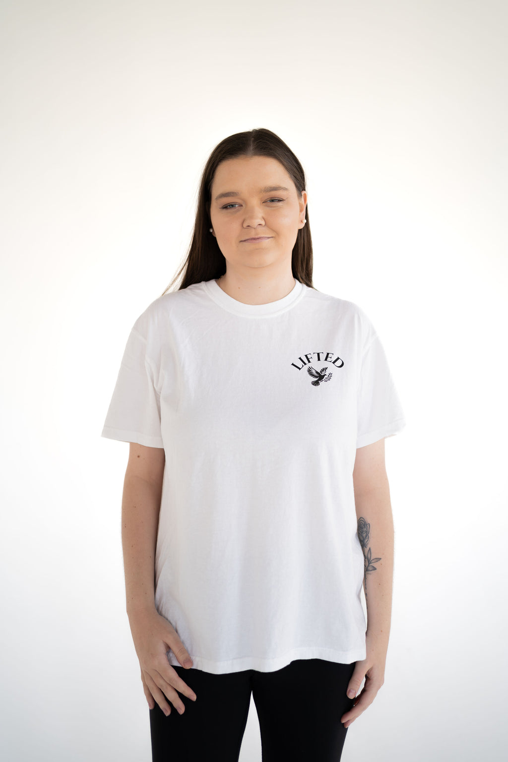 Unisex White Short Sleeved T-shirt