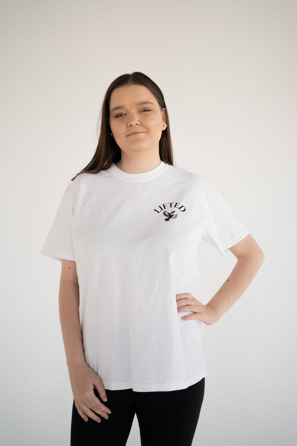 Unisex White Short Sleeved T-shirt