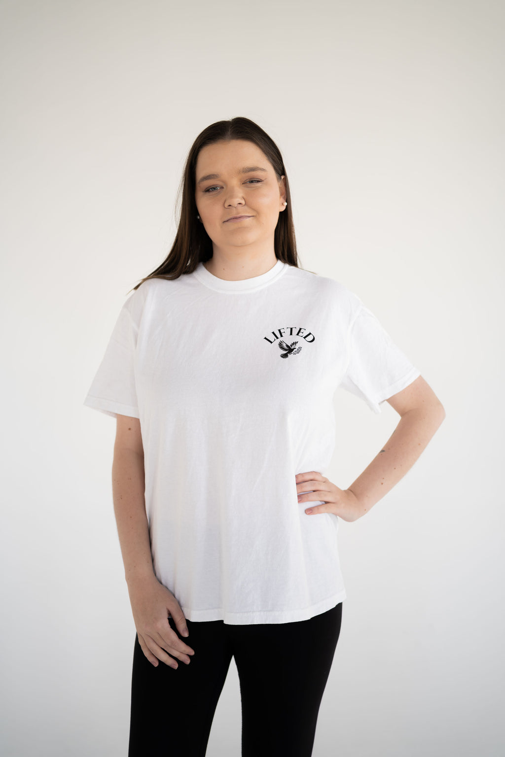 Unisex White Short Sleeved T-shirt