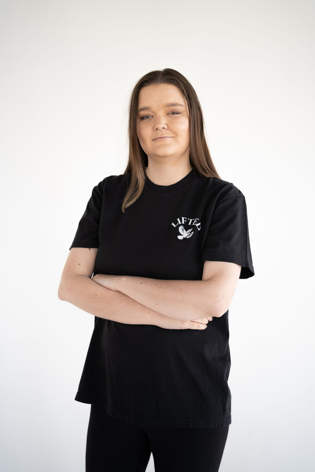 Unisex Black short sleeve T-shirt