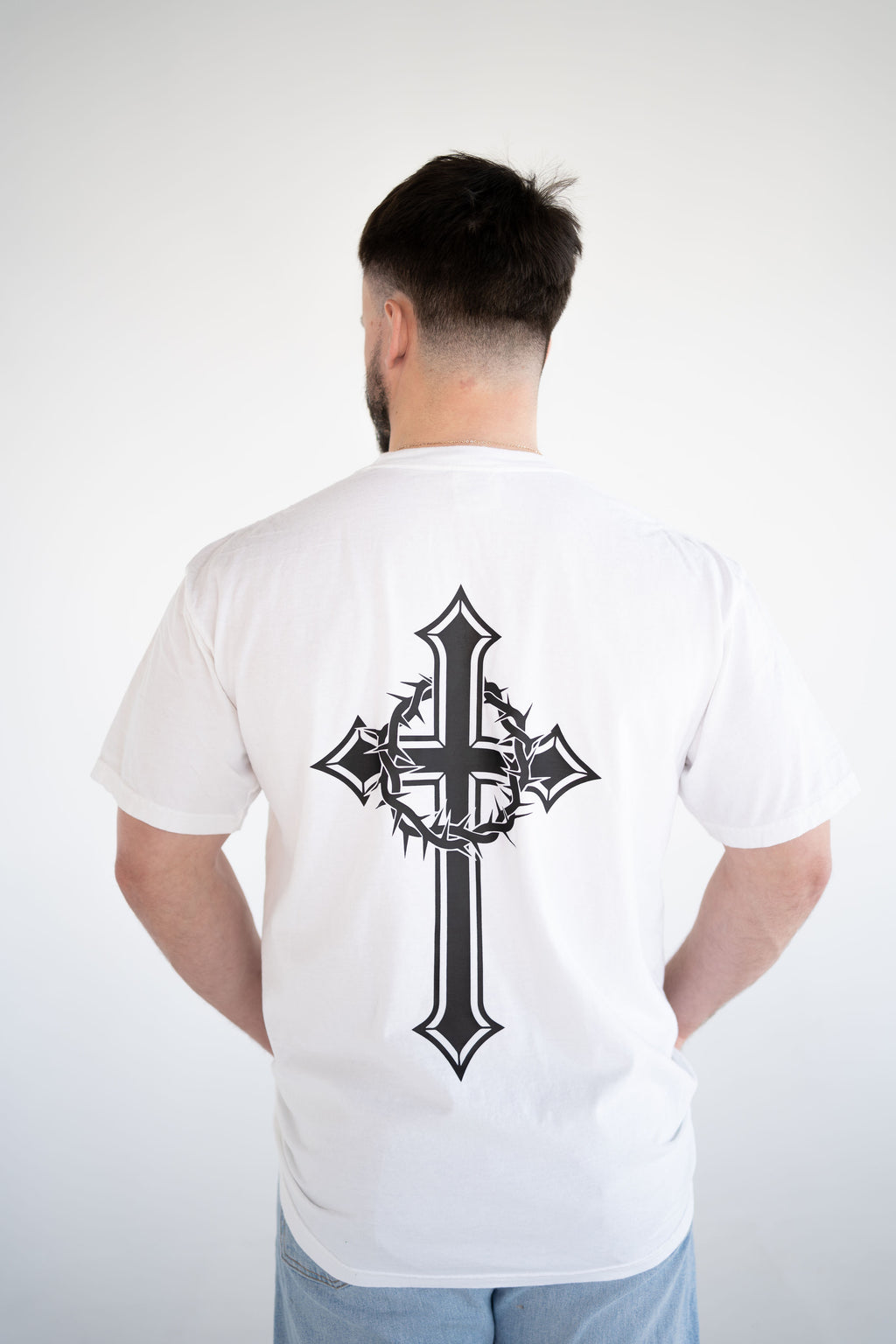 Unisex White Short Sleeved T-shirt