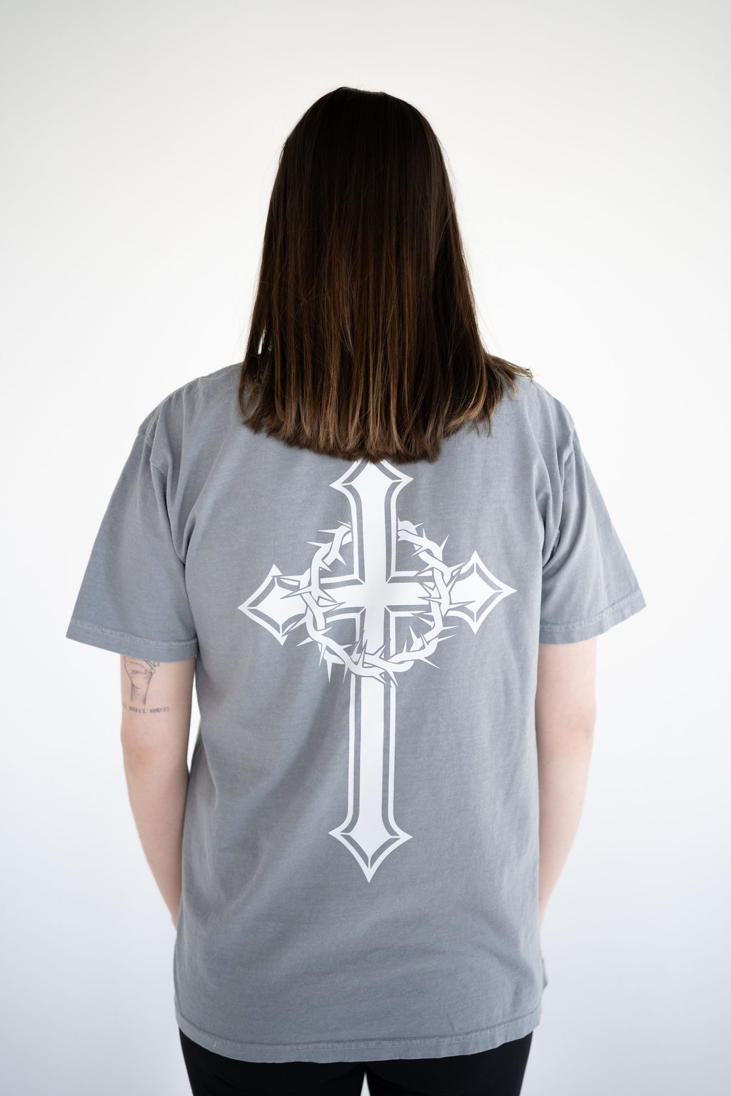 Unisex Grey Short sleeve T-shirt