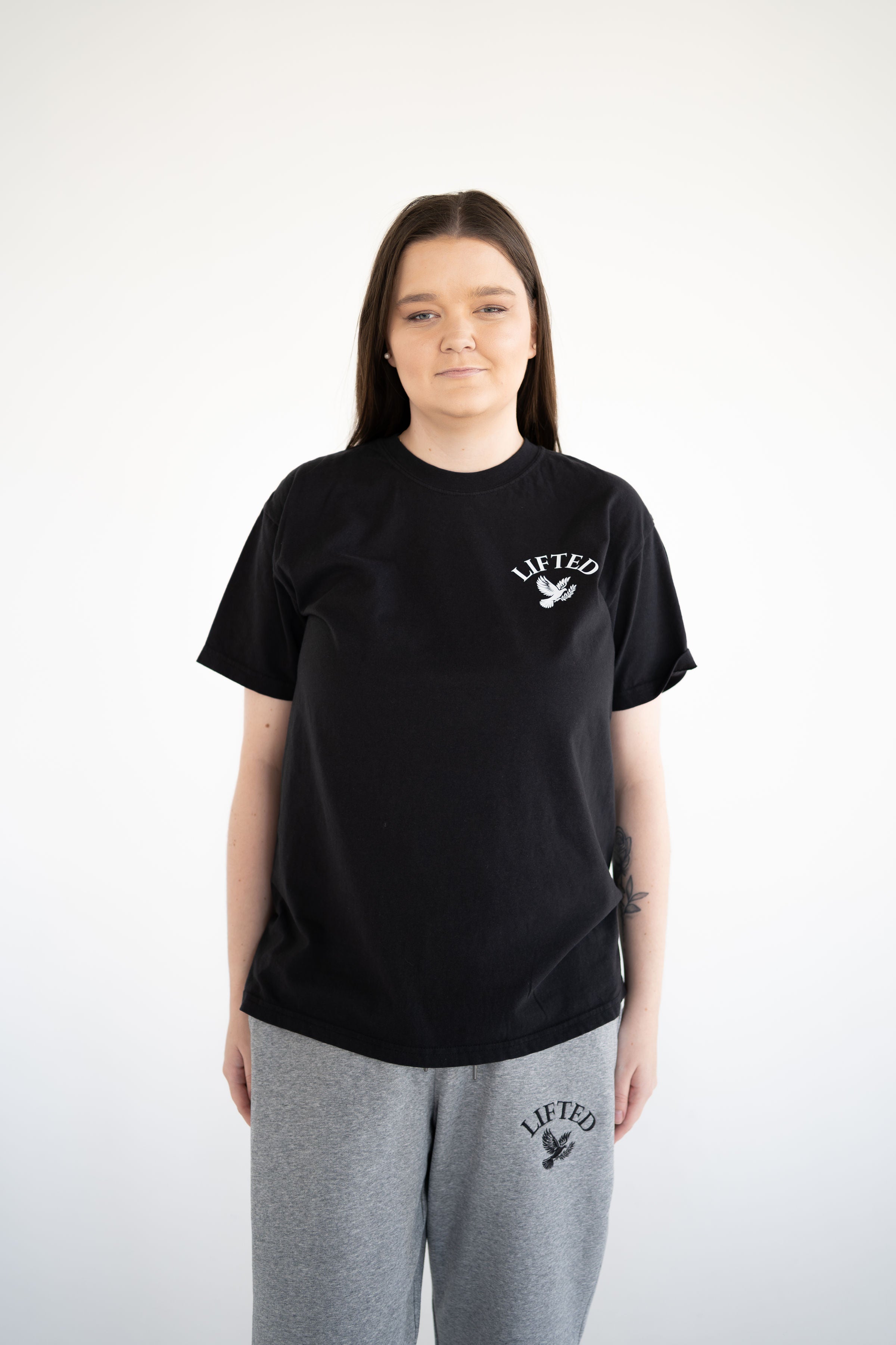 Unisex Grey Jogger Open Cuff Heavy Sweatpants