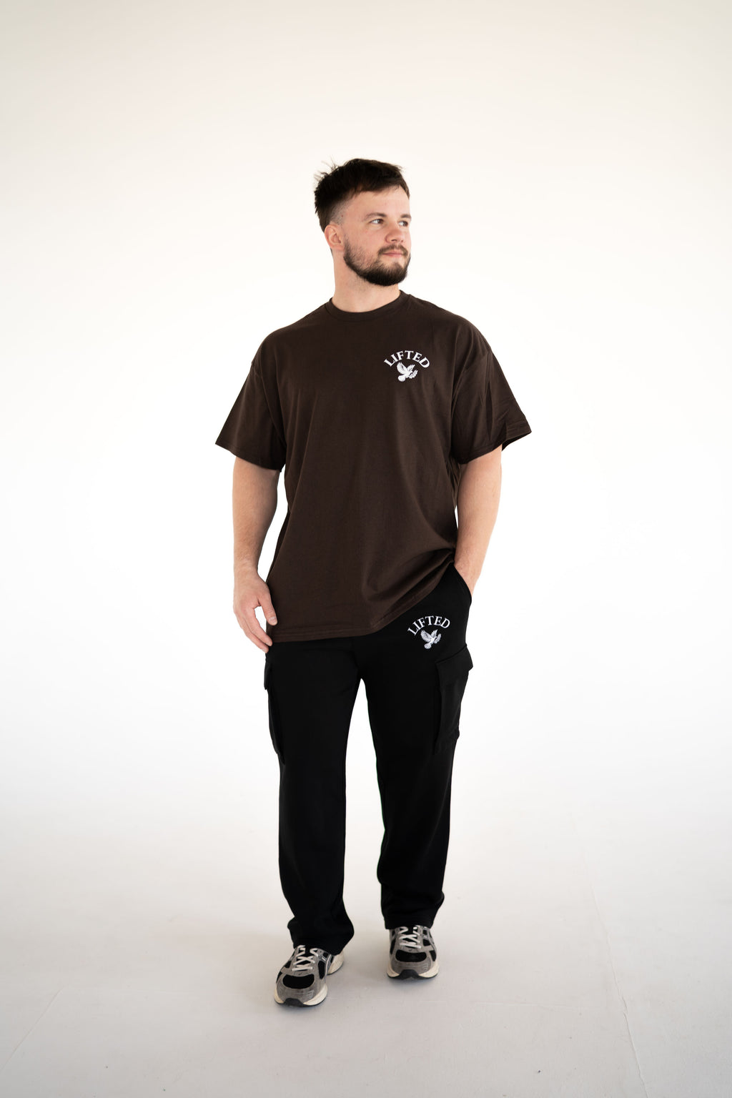 Unisex Chocolate Brown Short Sleeve T-Shirt
