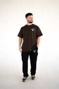 Unisex Chocolate Brown Short Sleeve T-Shirt