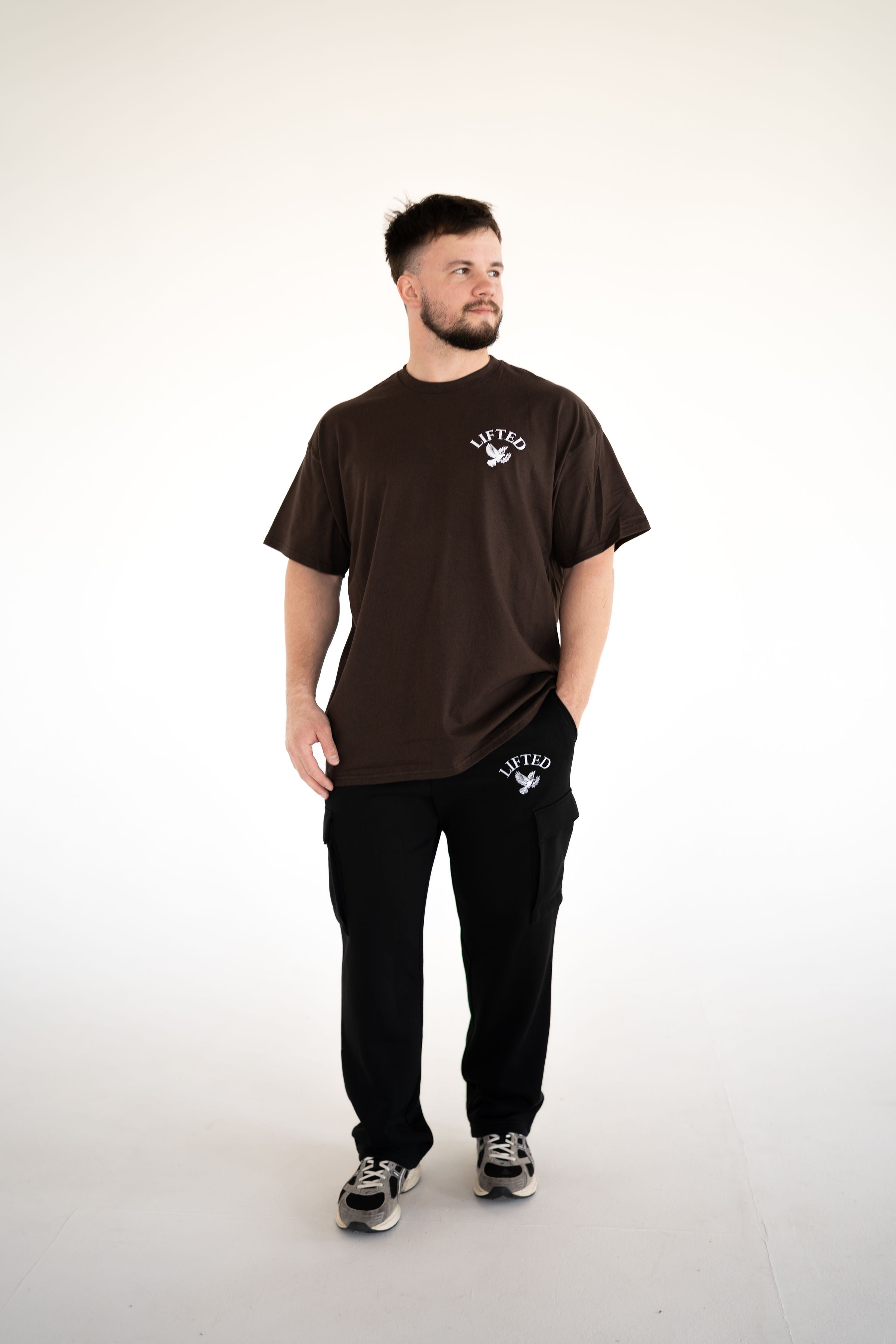 Unisex Chocolate Brown Short Sleeve T-Shirt
