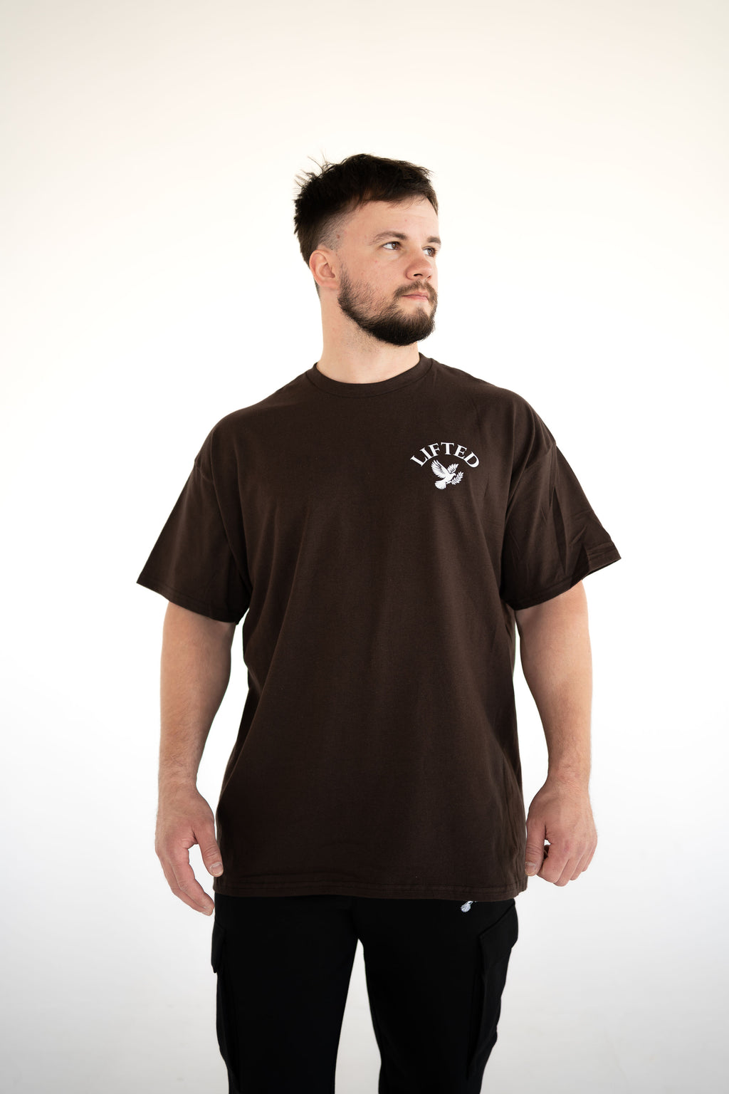 Unisex Chocolate Brown Short Sleeve T-Shirt
