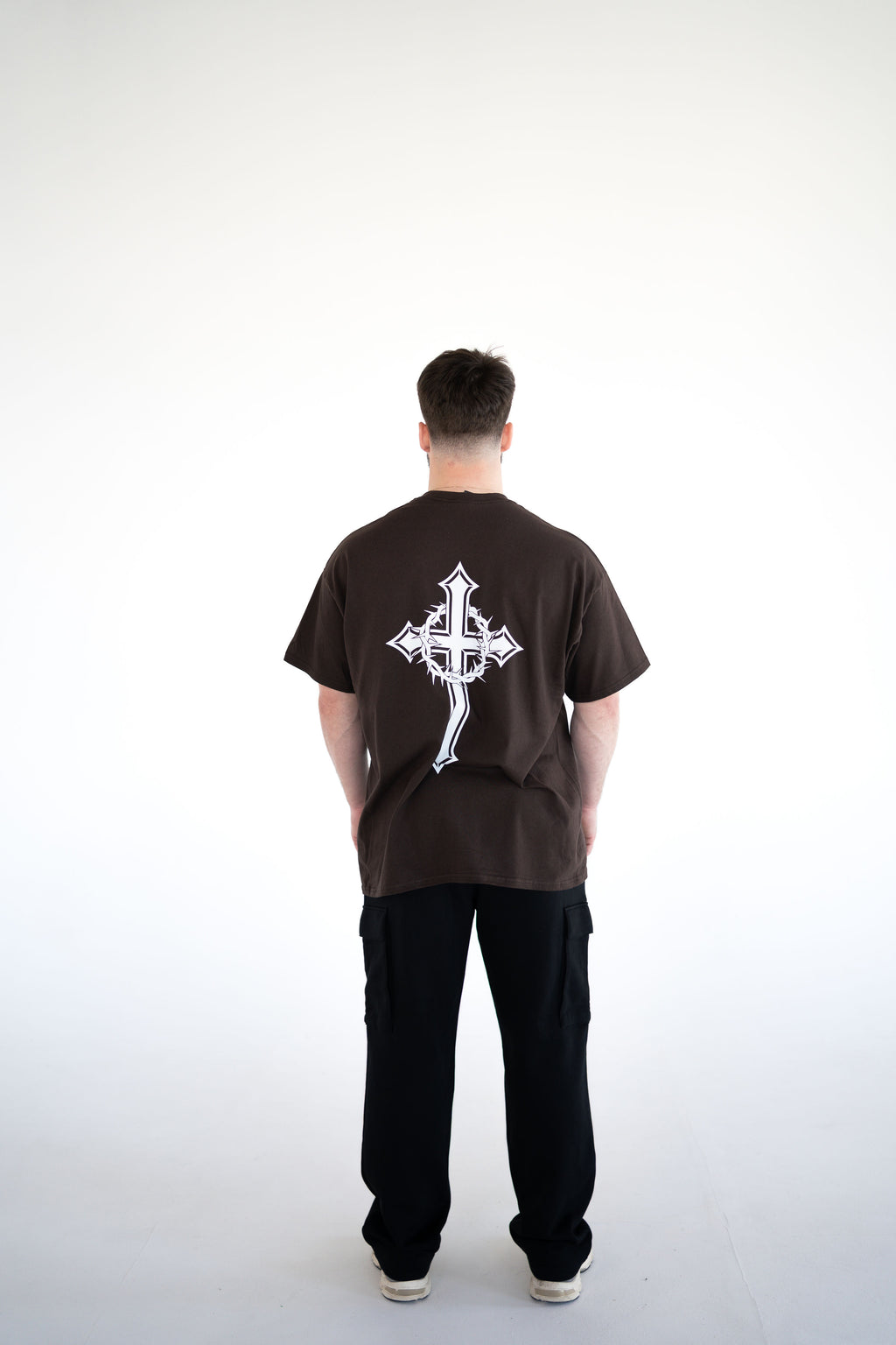 Unisex Chocolate Brown Short Sleeve T-Shirt