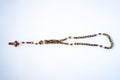 Wood stained Virgin Mary Rosary