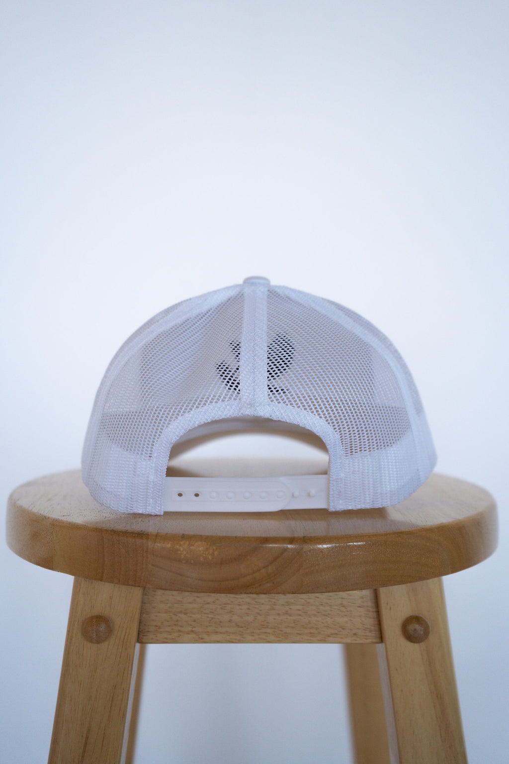 Full White Trucker Style Hat with Dove Logo