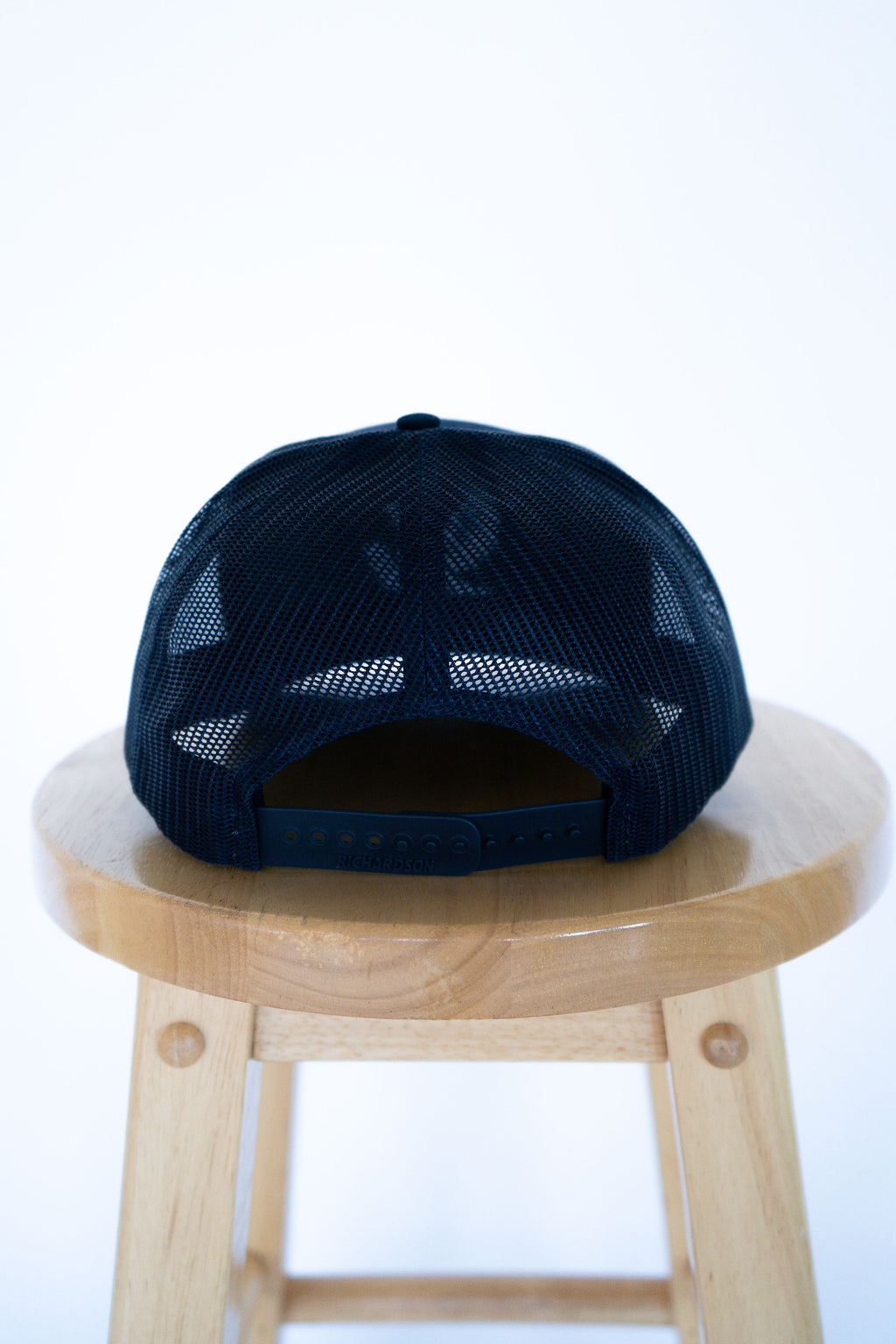 Full Navy Trucker Style Hat with Dove Logo