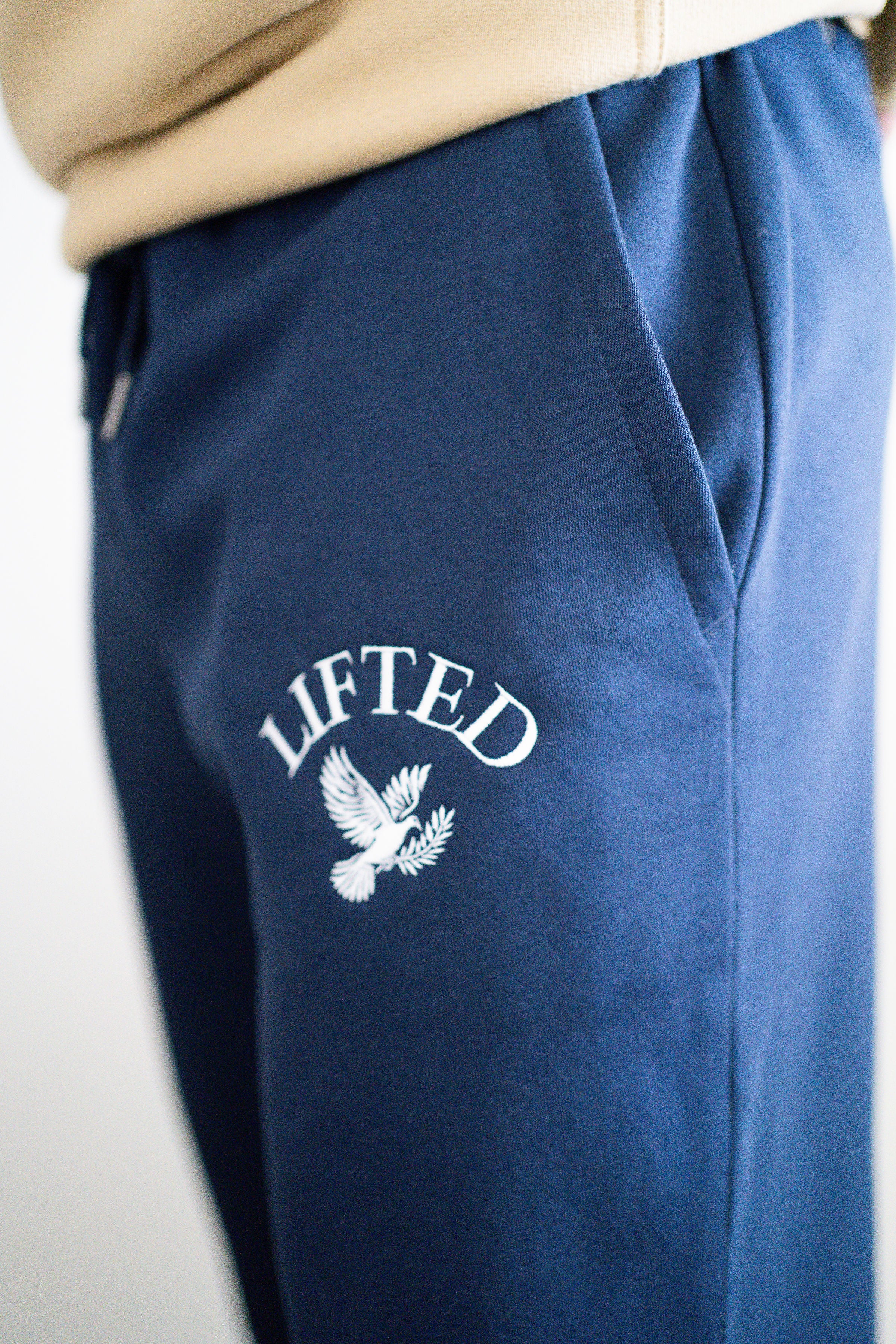 Unisex Navy Blue Jogger Sweatpants