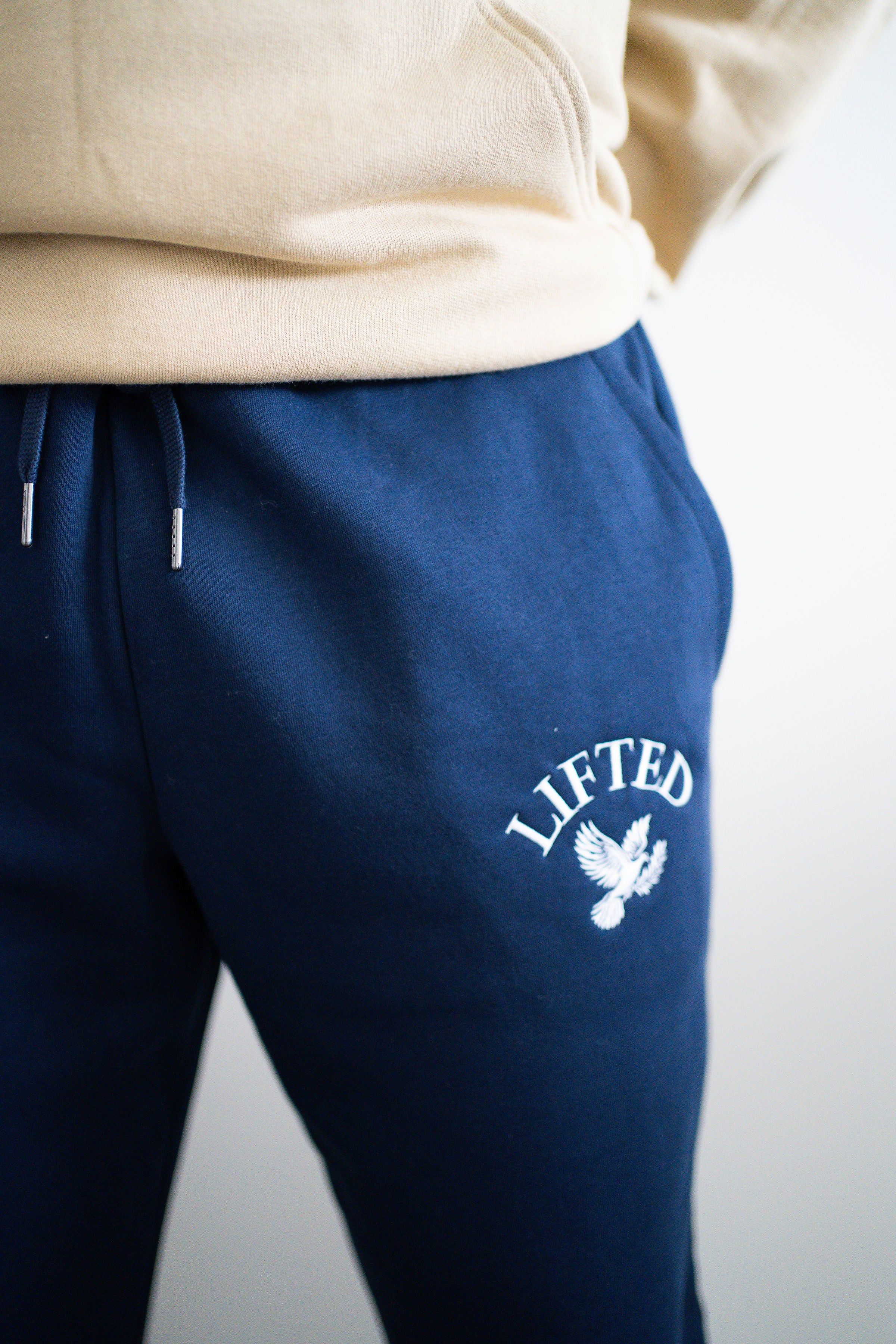 Unisex Navy Blue Jogger Sweatpants