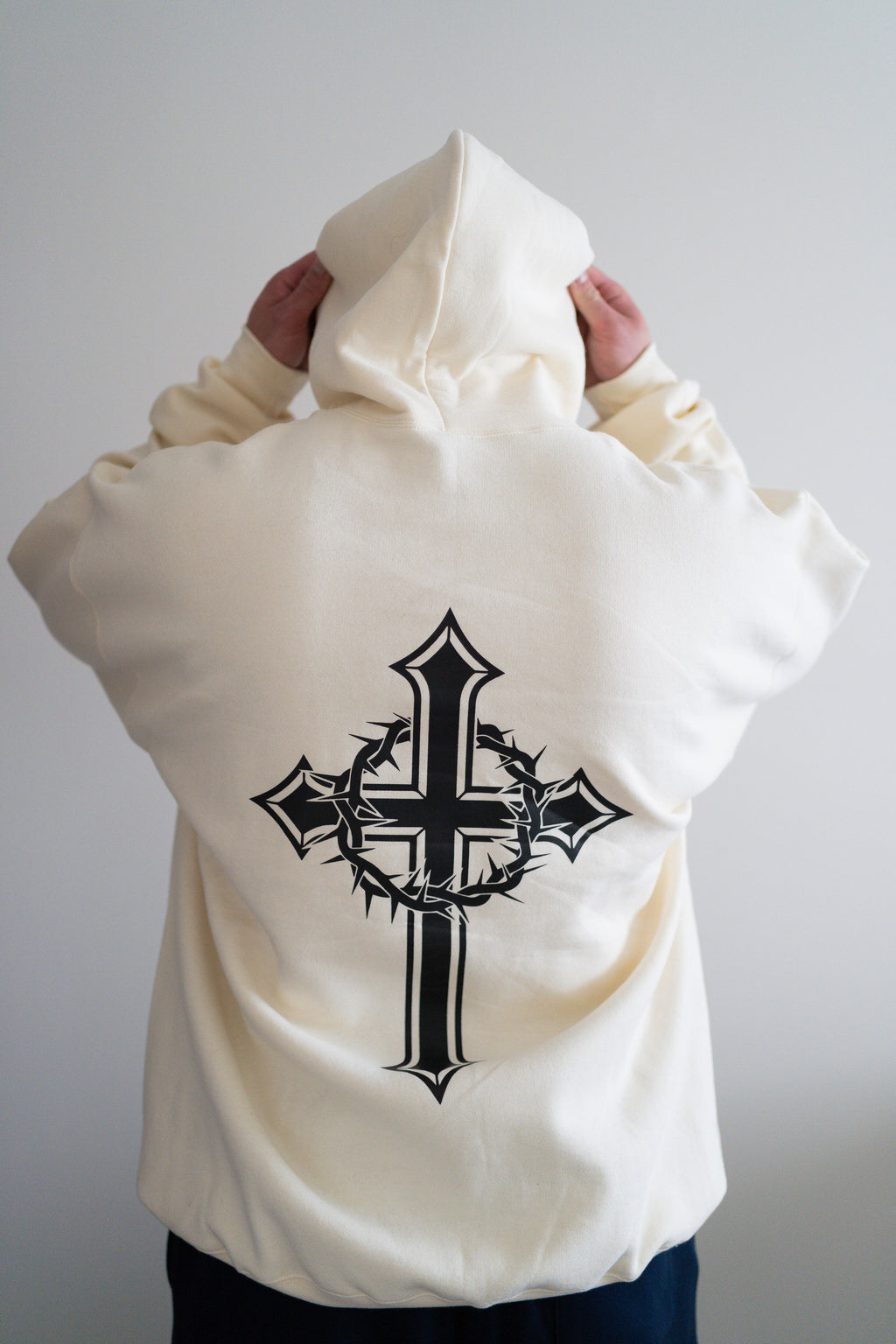 Unisex Off White Hoodie