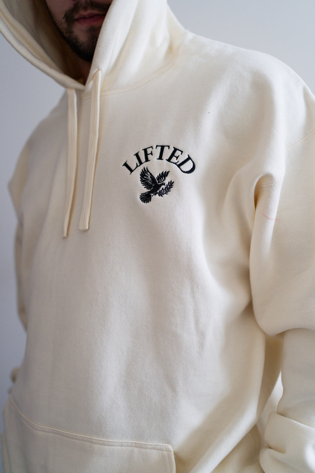 Unisex Off White Hoodie