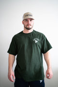 Unisex British racing green T-shirt