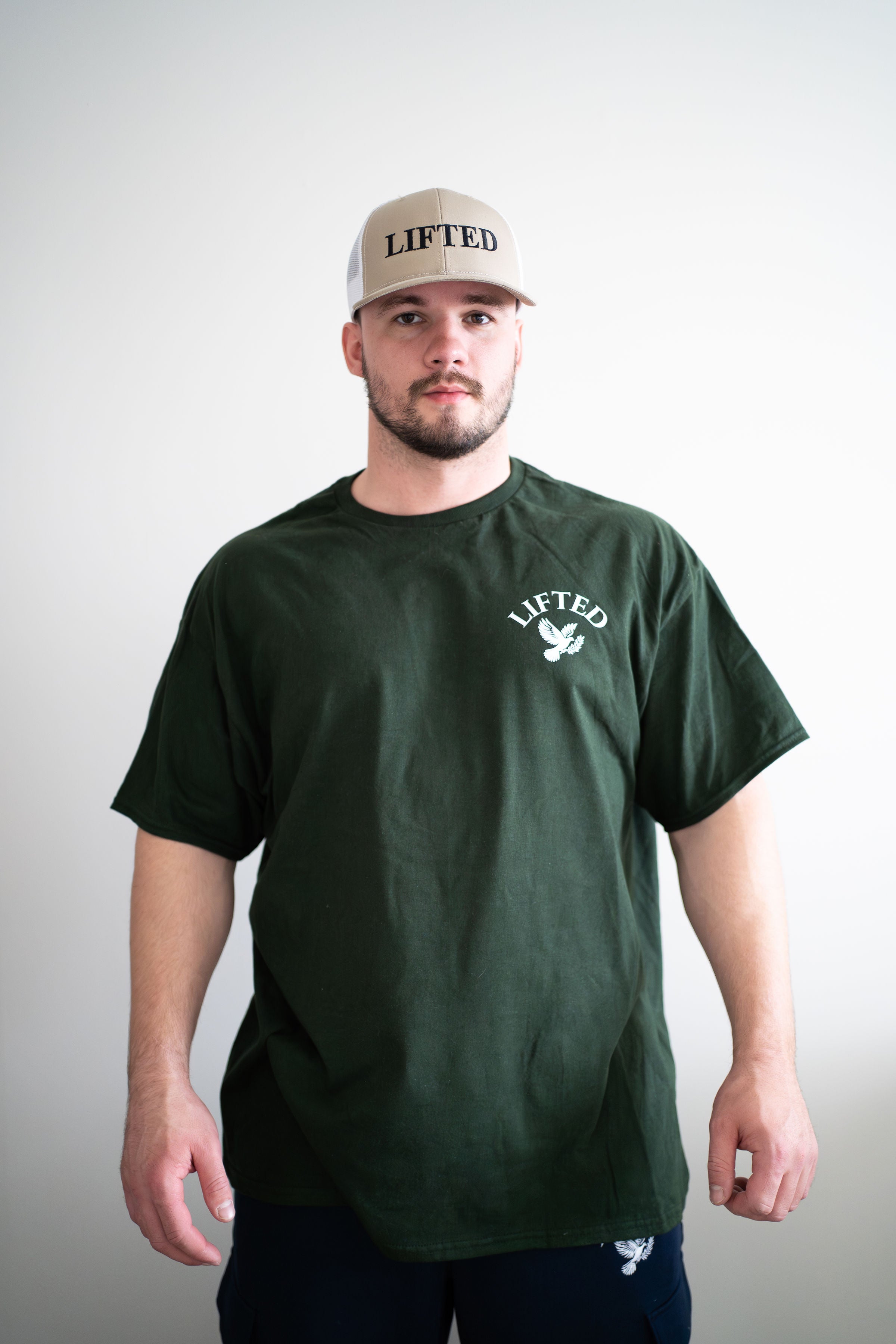 Unisex British racing green T-shirt