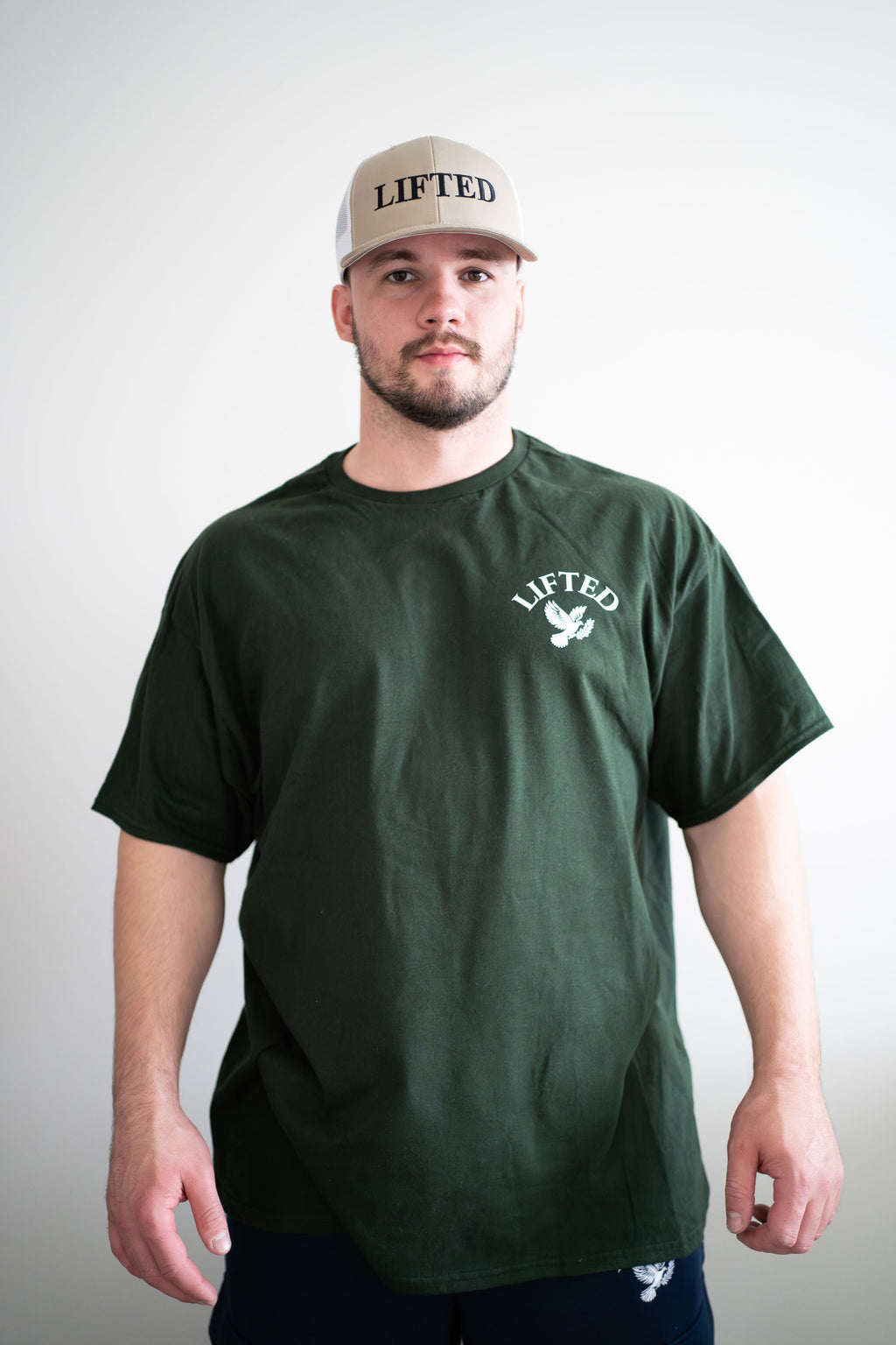 Unisex British racing green T-shirt
