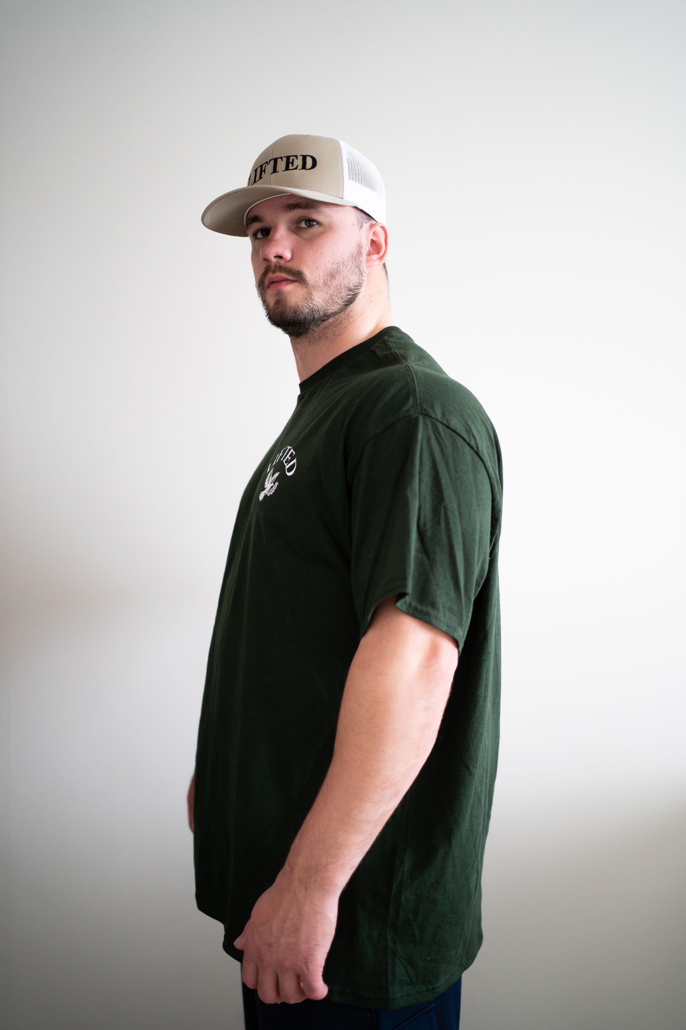 Unisex British racing green T-shirt
