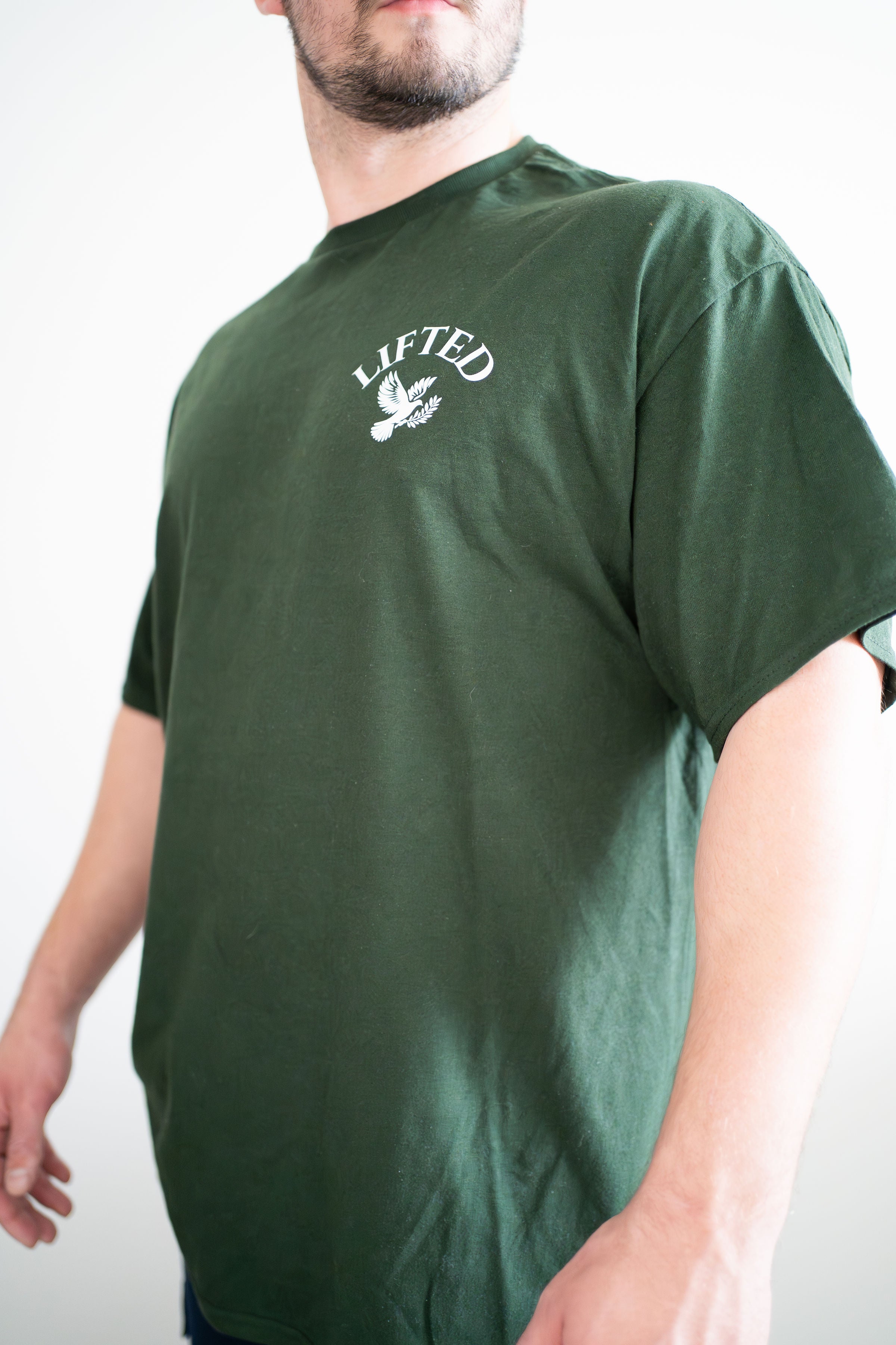 Unisex British racing green T-shirt