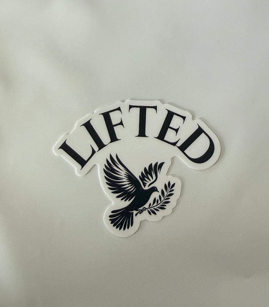 3"x2.5" Lifted Die Cut Sticker