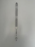 Brown Beaded St. Benedict Rosary